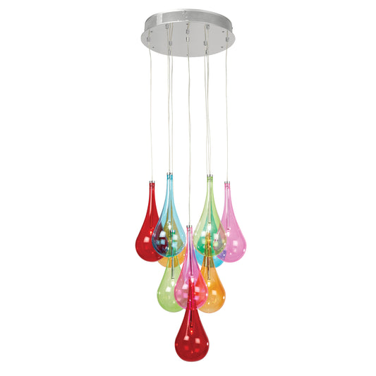 Niro 10 Pendant Light – Multicoloured