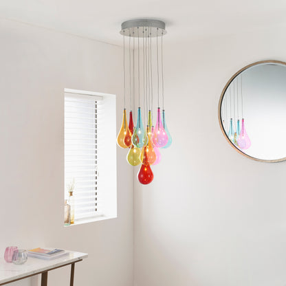 Niro 10 Pendant Light – Multicoloured