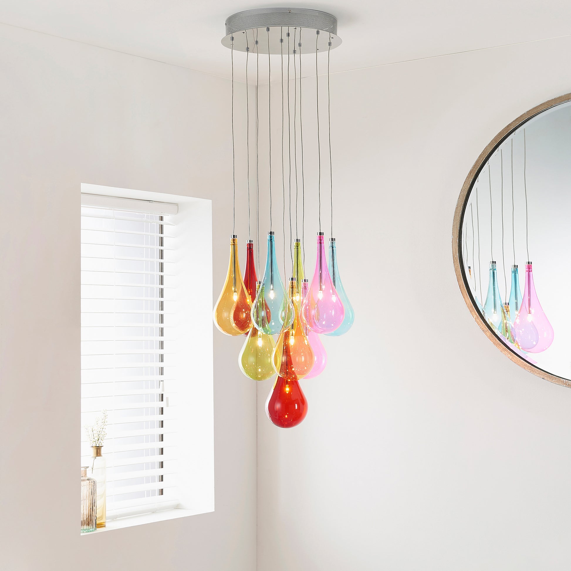 Niro 10 Pendant Light – Multicoloured