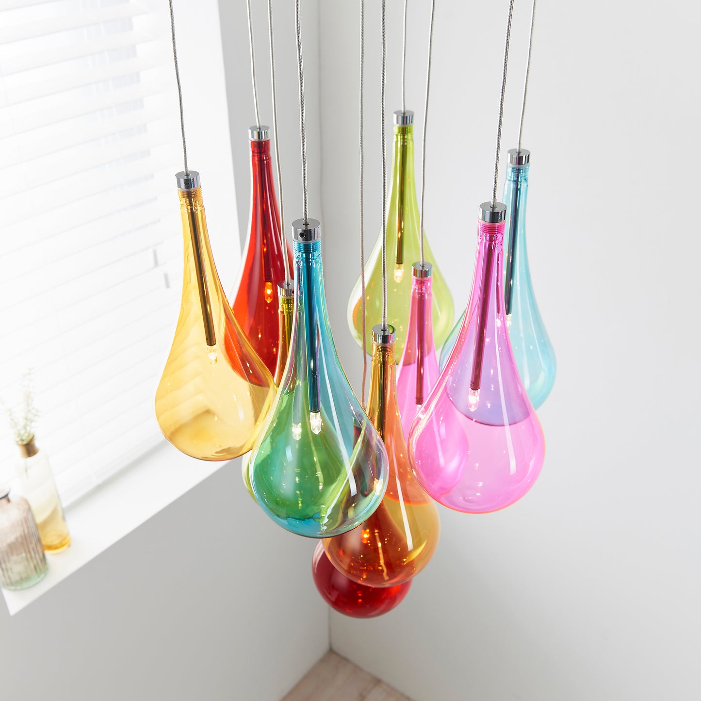 Niro 10 Pendant Light – Multicoloured