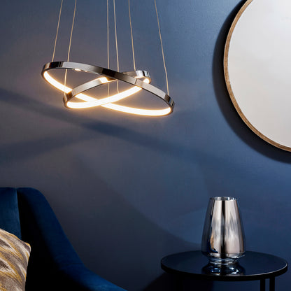 Kline 2 Pendant Light – Chrome