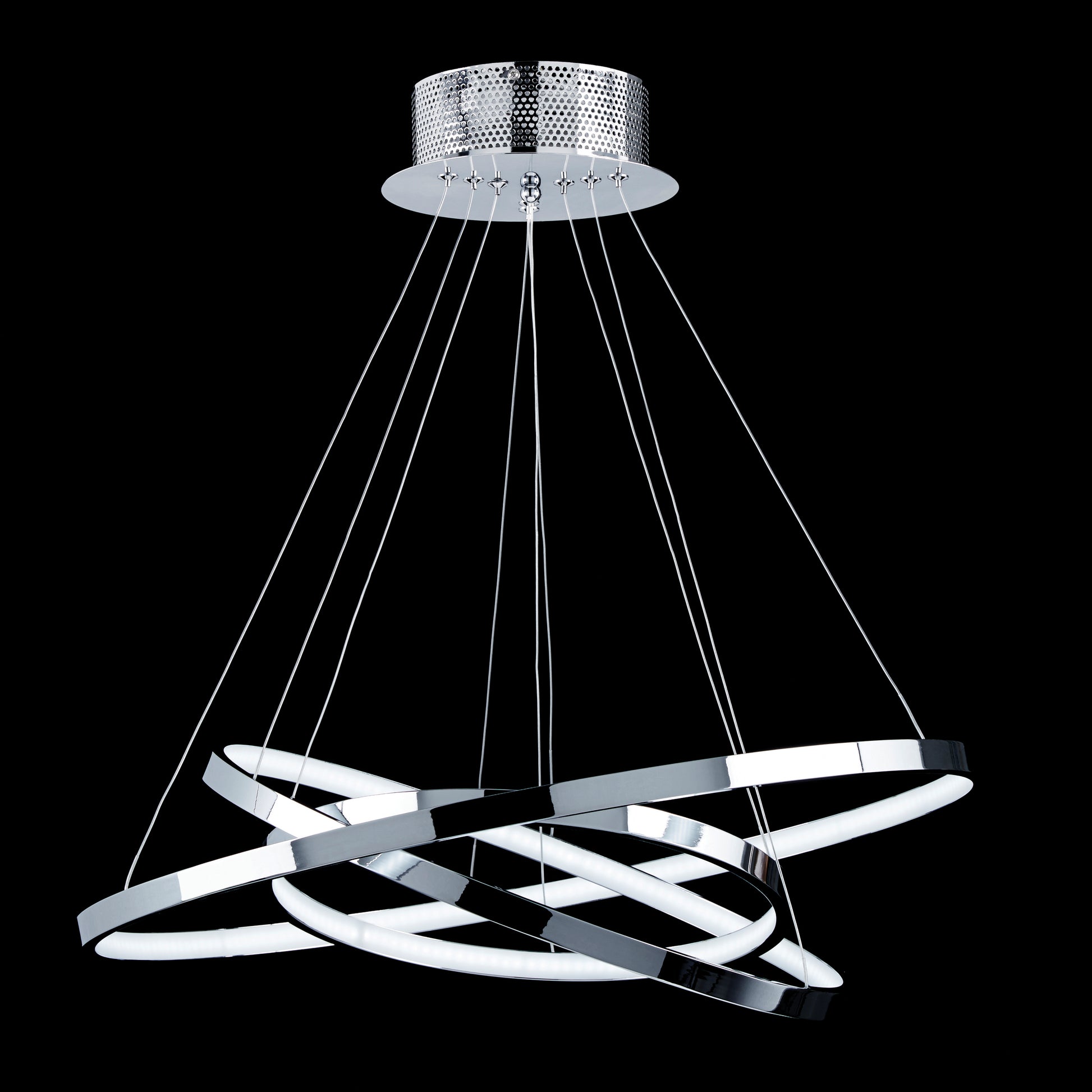 Kline Pendant Light 600mm – Chrome