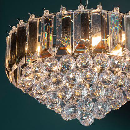 Fargo 3 Pendant Light Chrome 305mm – Chrome