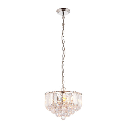 Fargo 3 Pendant Light Chrome 305mm – Chrome
