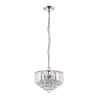 Fargo 3 Pendant Light Chrome 305mm – Chrome