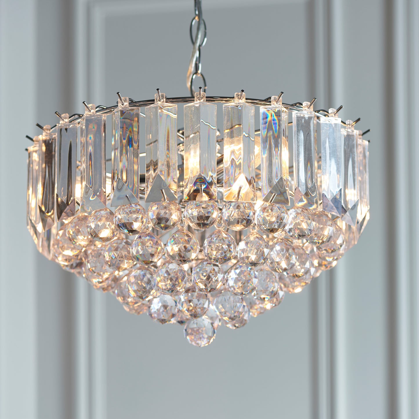 Fargo 3 Pendant Light Brass 380mm – Brass