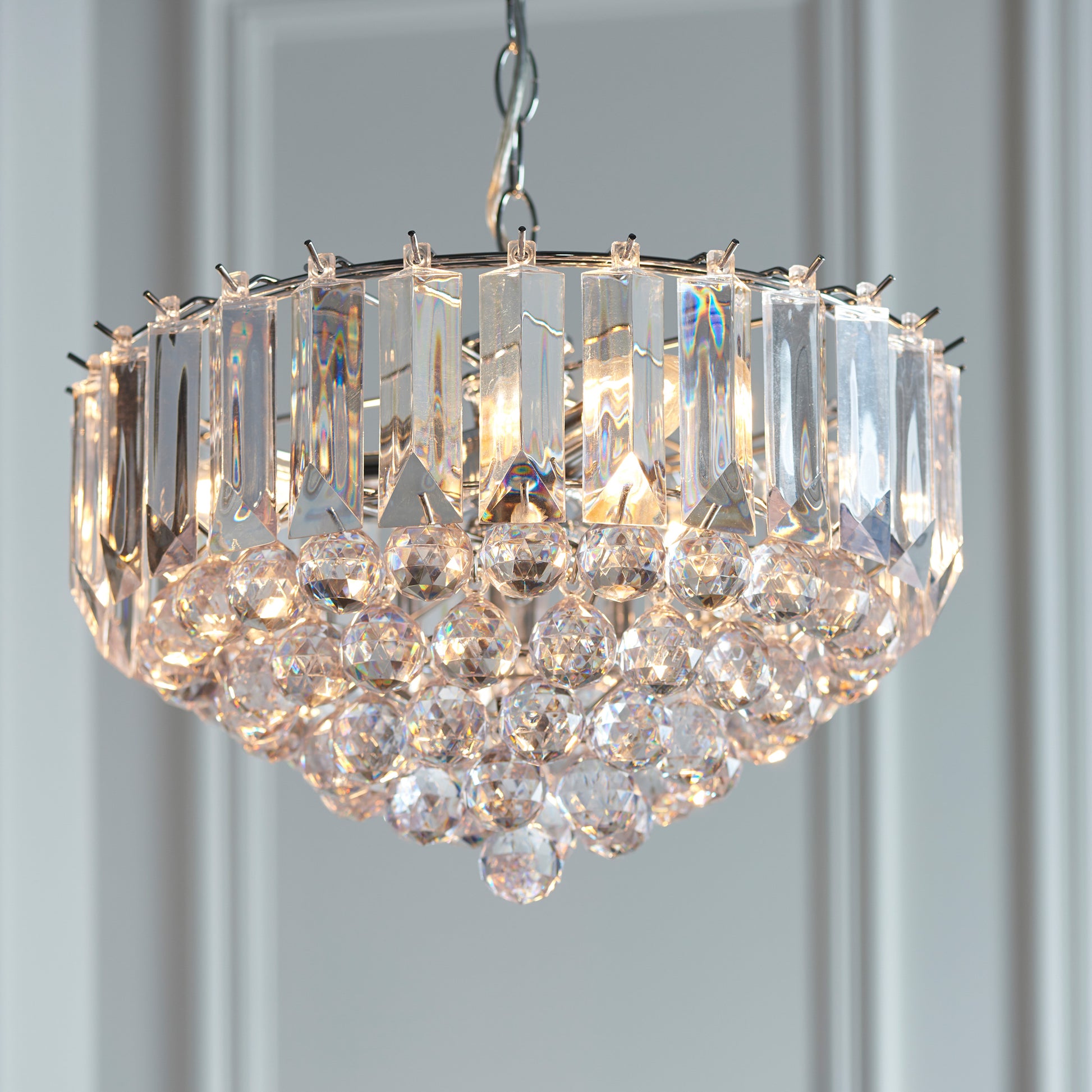 Fargo 3 Pendant Light Brass 380mm – Brass