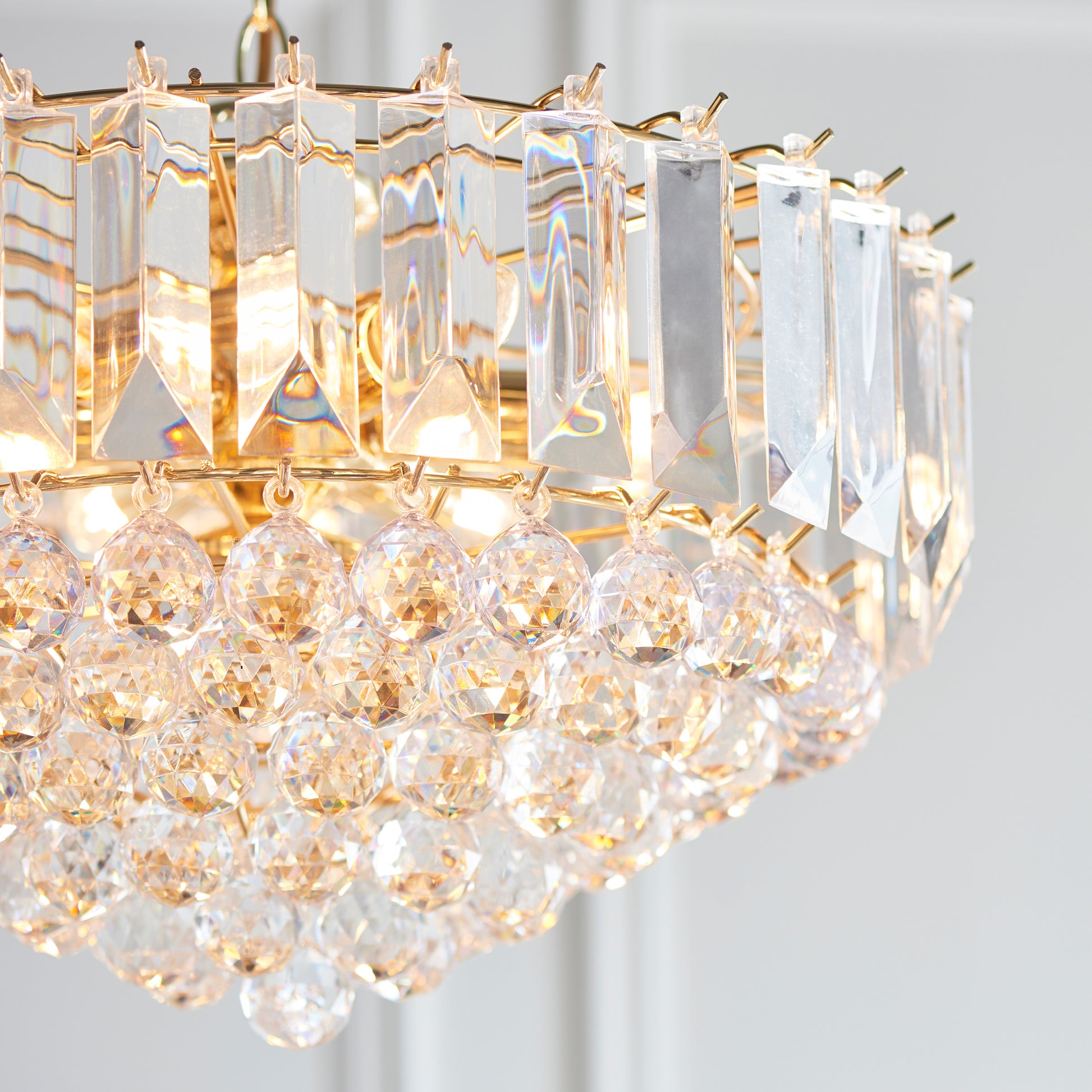 Fargo 3 Pendant Light Chrome 380mm – Chrome