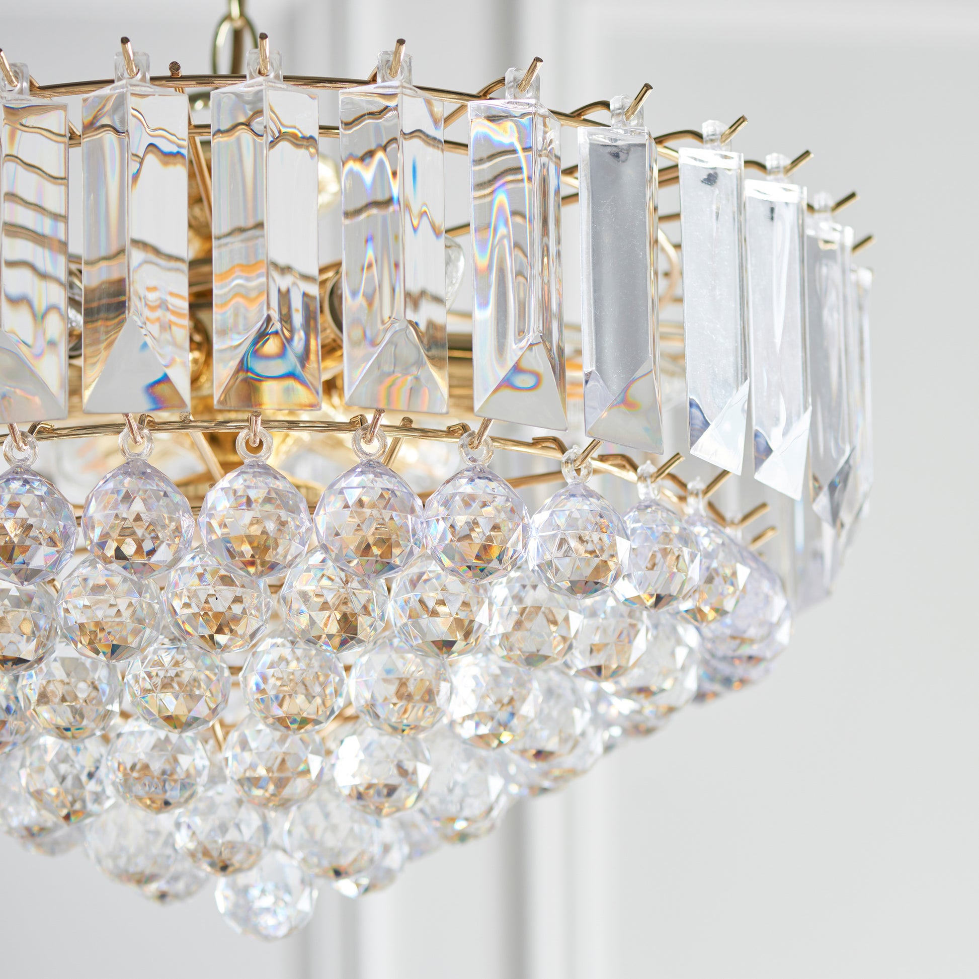 Fargo 3 Pendant Light Chrome 380mm – Chrome