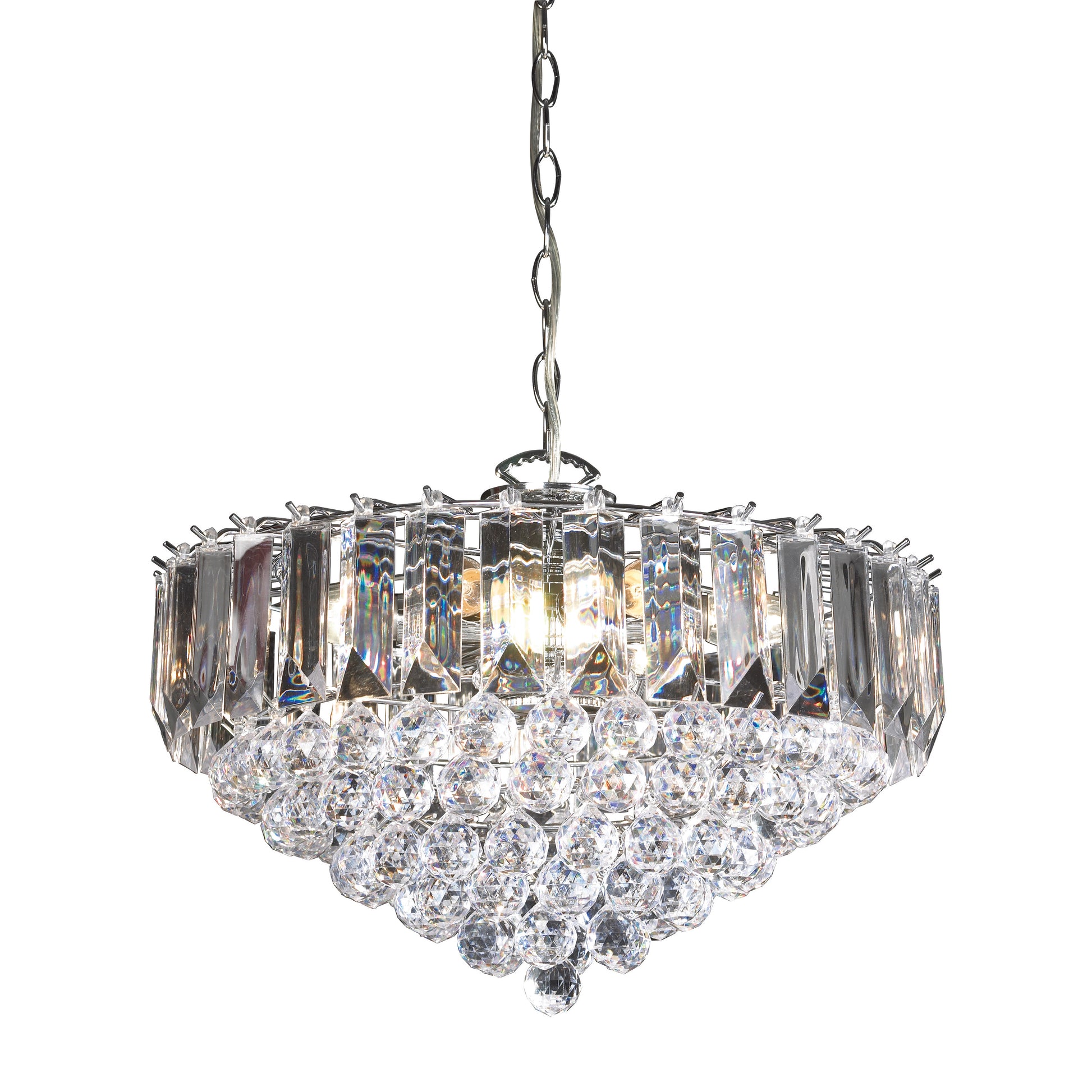 Fargo 6 Pendant Light Chrome – Chrome