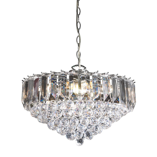 Fargo 6 Pendant Light Chrome – Chrome