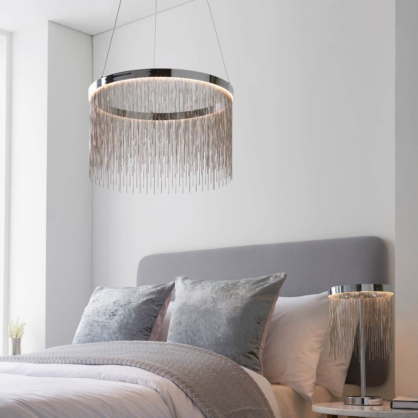 Zelma CCT 1 Pendant Light – Chrome
