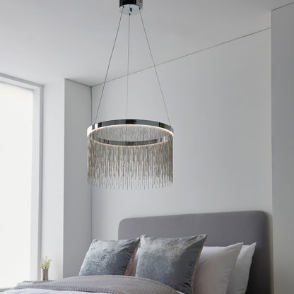 Zelma CCT 1 Pendant Light – Chrome