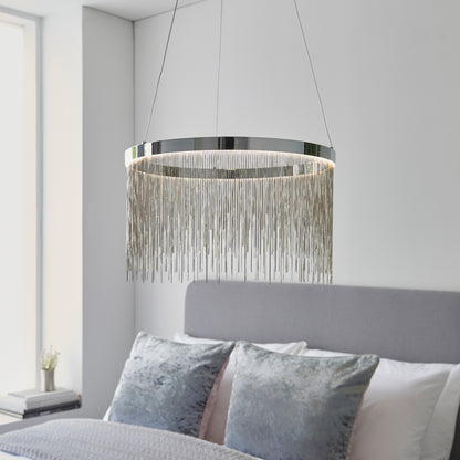 Zelma CCT 1 Pendant Light – Chrome