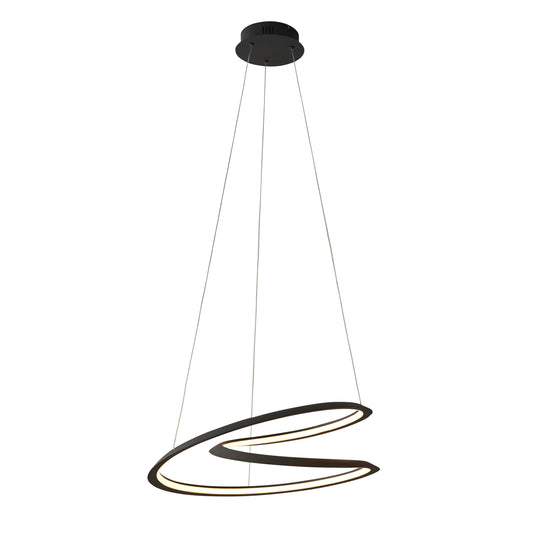 Staten 1 Pendant Light – Black