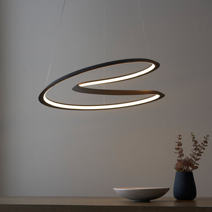 Staten 1 Pendant Light – Black