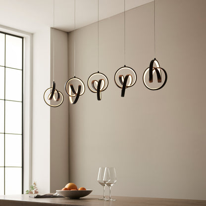 Cosma 5 Pendant Light – Black