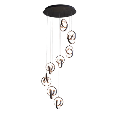 Cosma 8 Pendant Light – Black