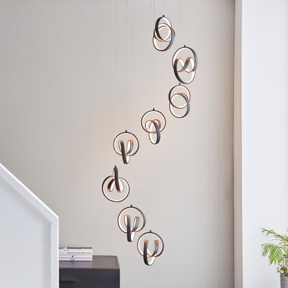 Cosma 8 Pendant Light – Black