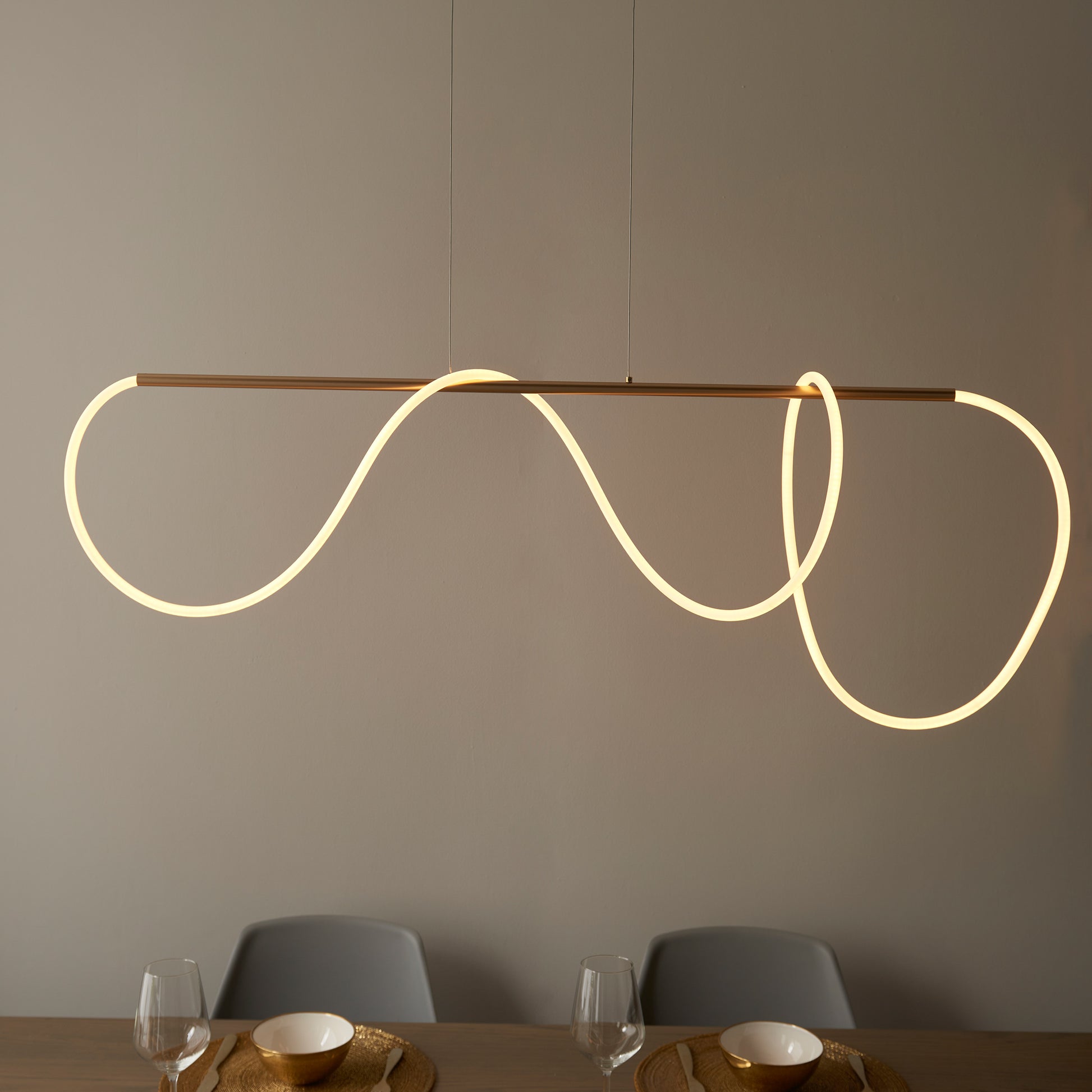 Attalea 1 Pendant Light – Gold