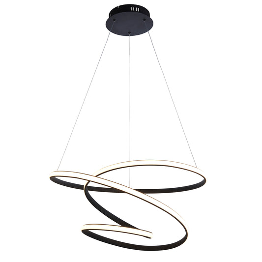 Dune 1 Pendant Light – Black
