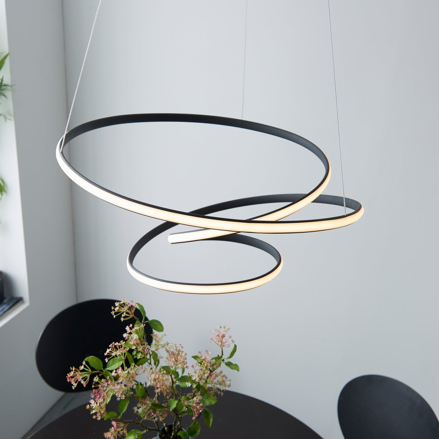 Dune 1 Pendant Light – Black