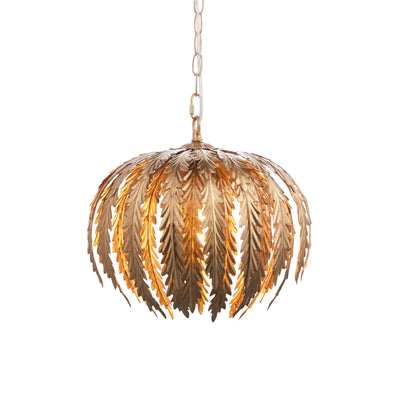 Delphine 1 Pendant Light Gold Leaf – Gold