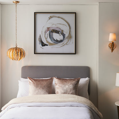 Delphine 1 Pendant Light Gold Leaf – Gold