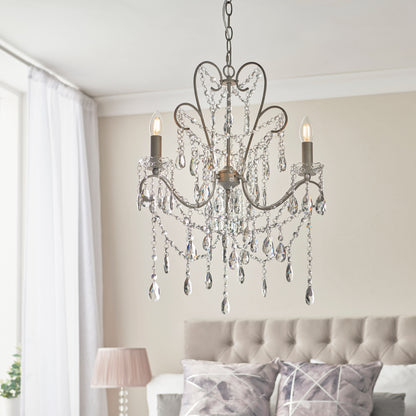 Berkley 3 Pendant Light Aged Silver – Silver