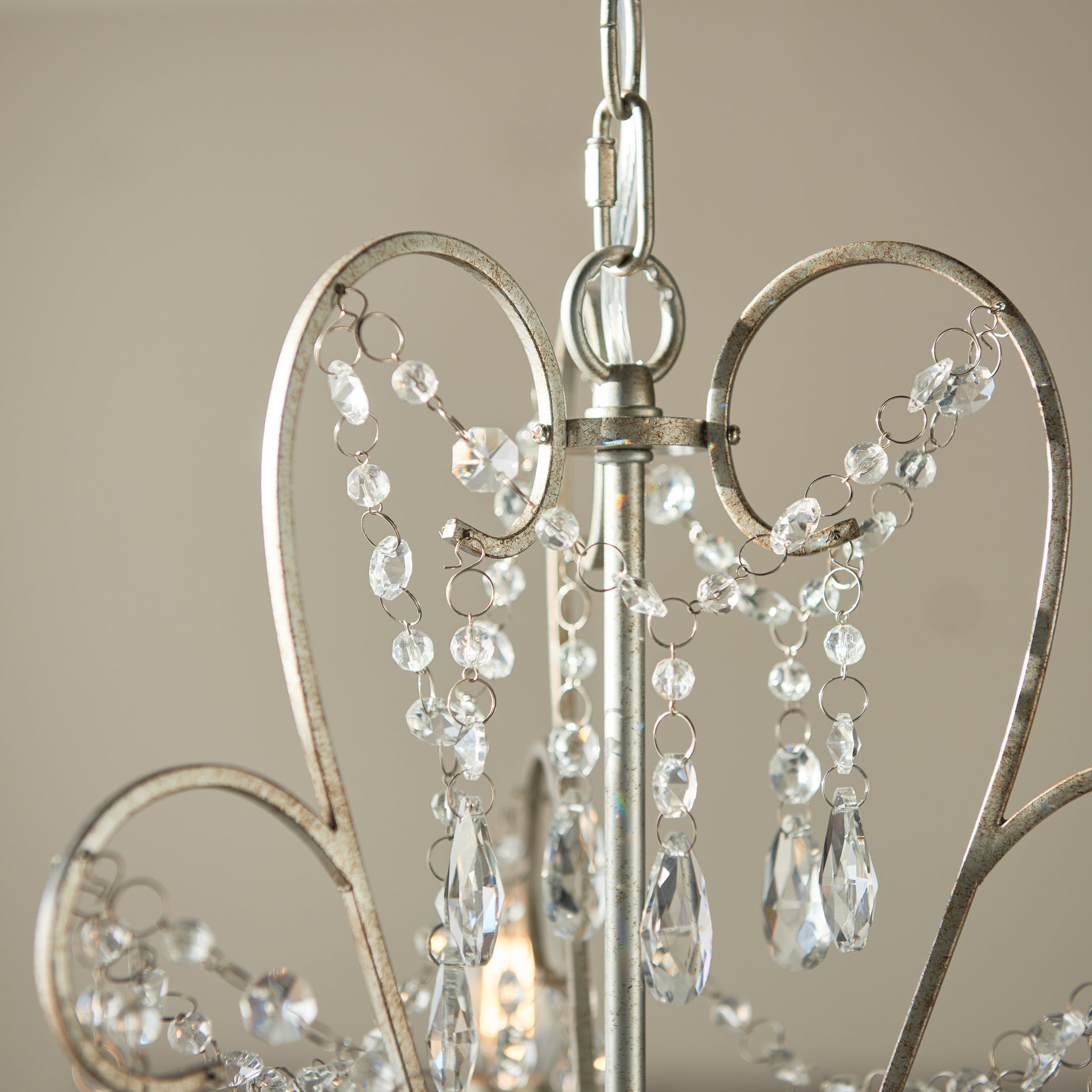 Berkley 3 Pendant Light Aged Silver – Silver