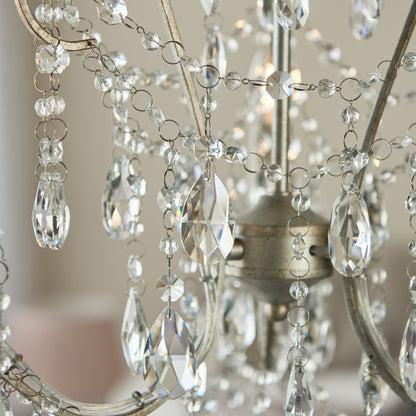 Berkley 3 Pendant Light Aged Silver – Silver