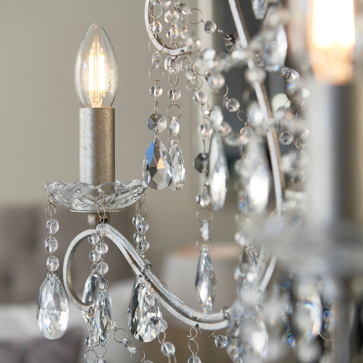 Berkley 3 Pendant Light Aged Silver – Silver