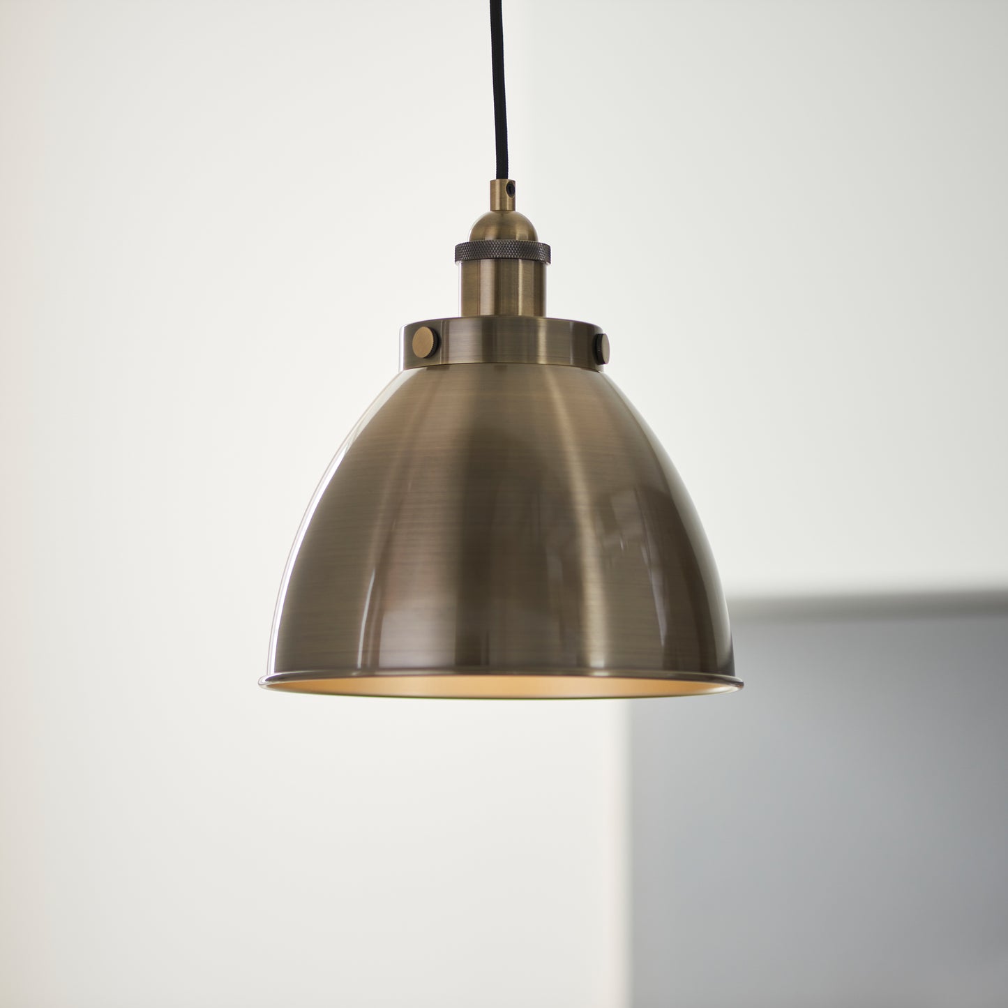Franklin Pendant Light Antique Brass – Brass