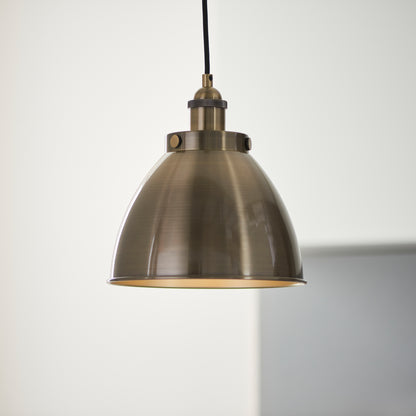 Franklin Pendant Light Antique Brass – Brass
