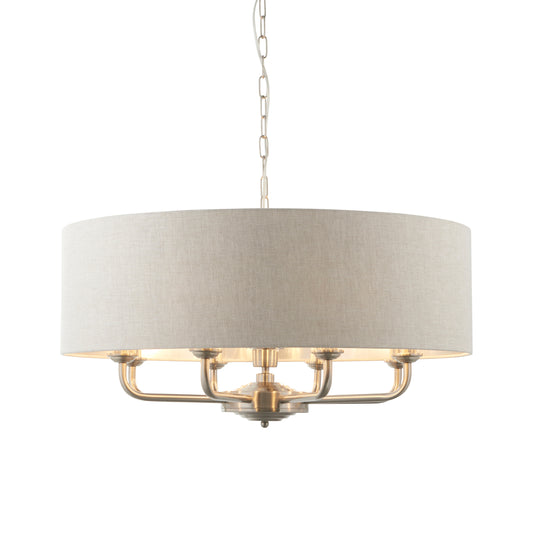 Highclere 8 Pendant Light Chrome – Chrome