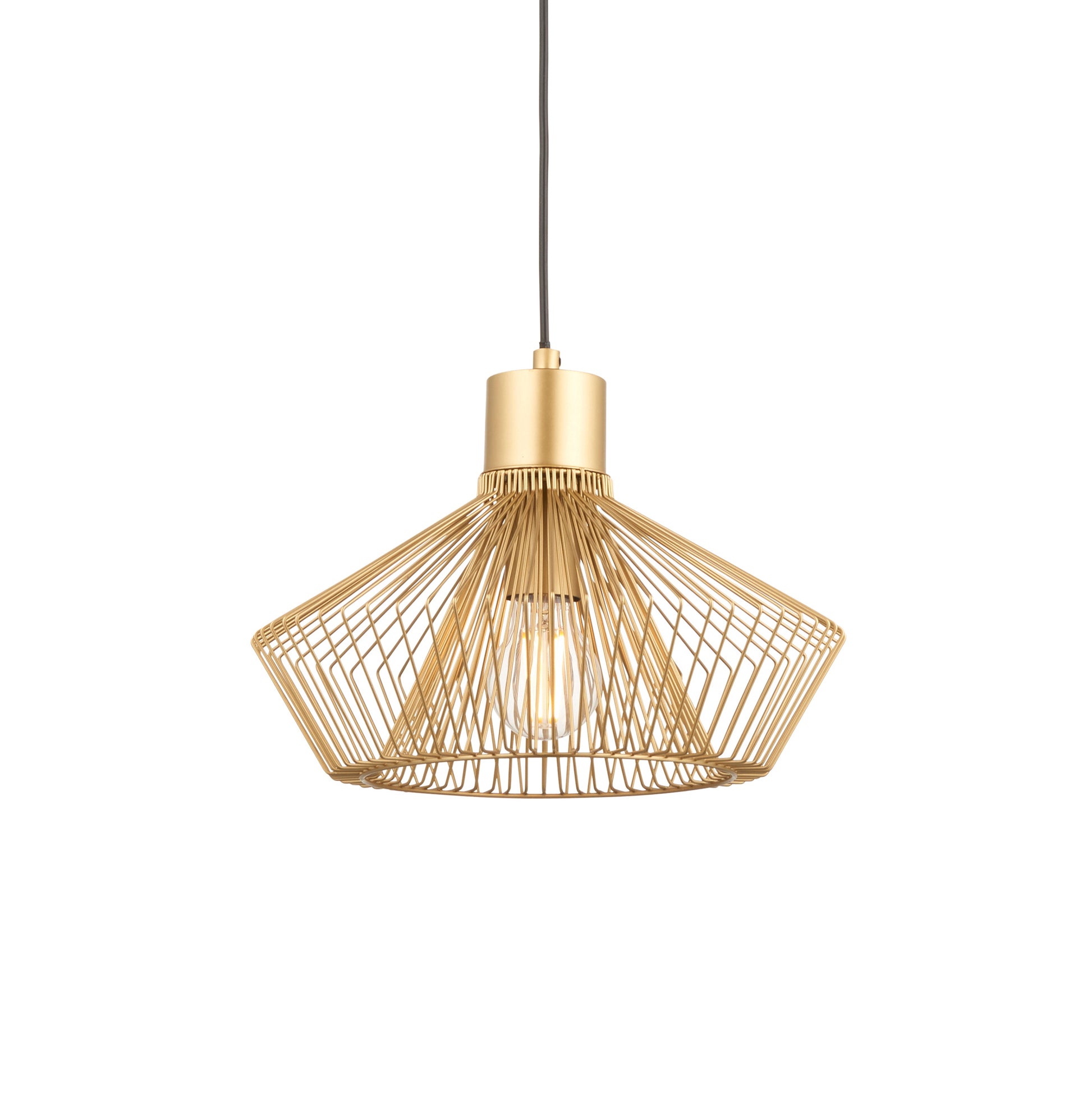 Kimberley Pendant Light Metalic Gold – Gold