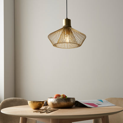 Kimberley Pendant Light Metalic Gold – Gold