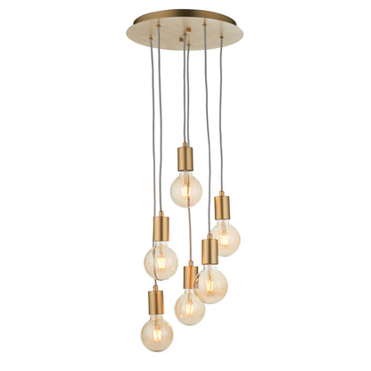 Studio 6 Pendant Light Satin Brass – Gold