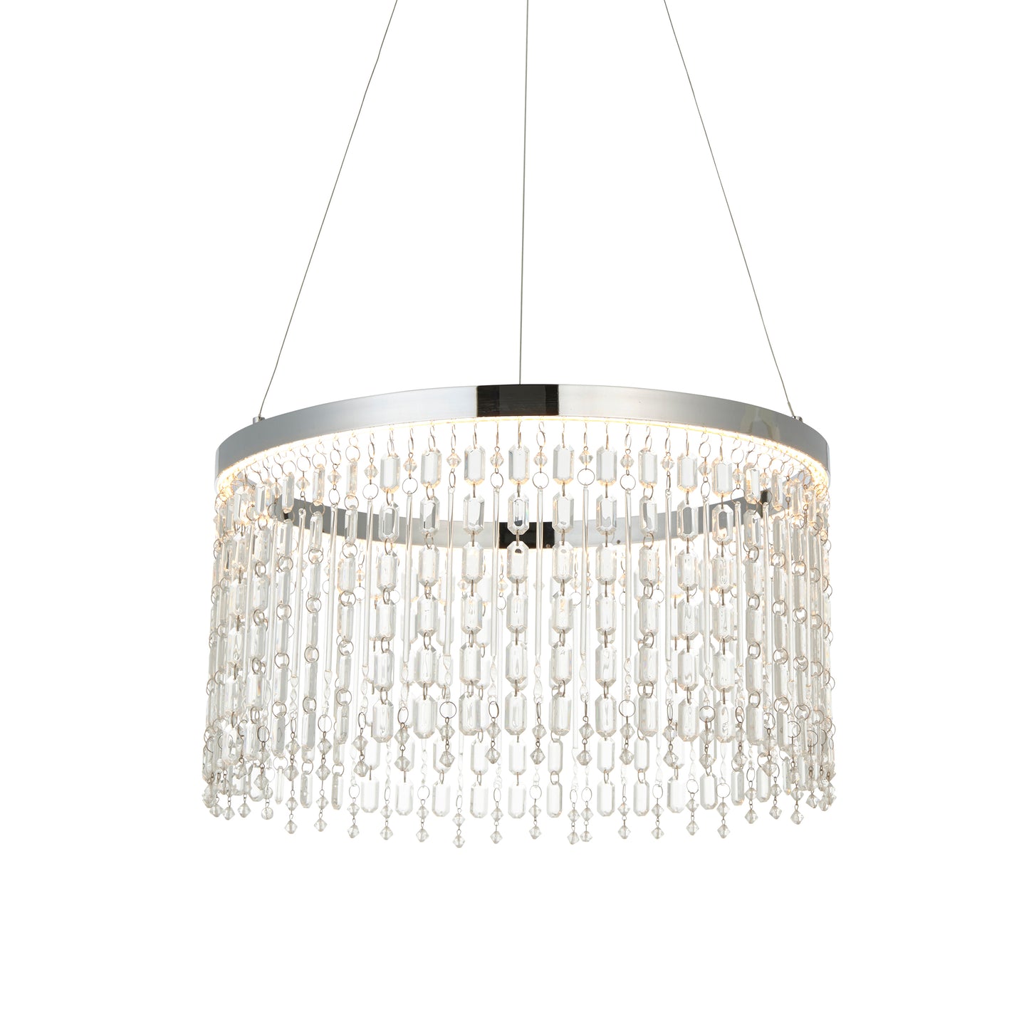 Liliana 1 Pendant Light Chrome – Chrome