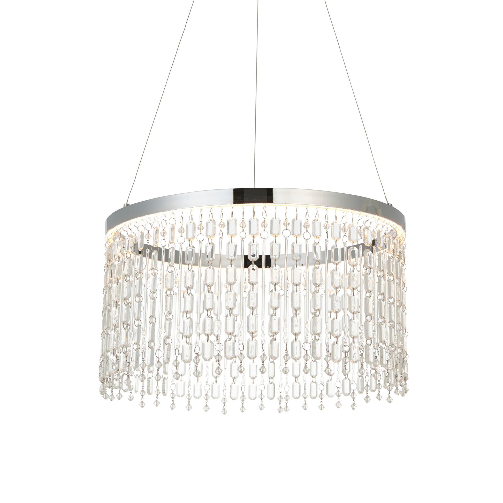 Liliana 1 Pendant Light Chrome – Chrome