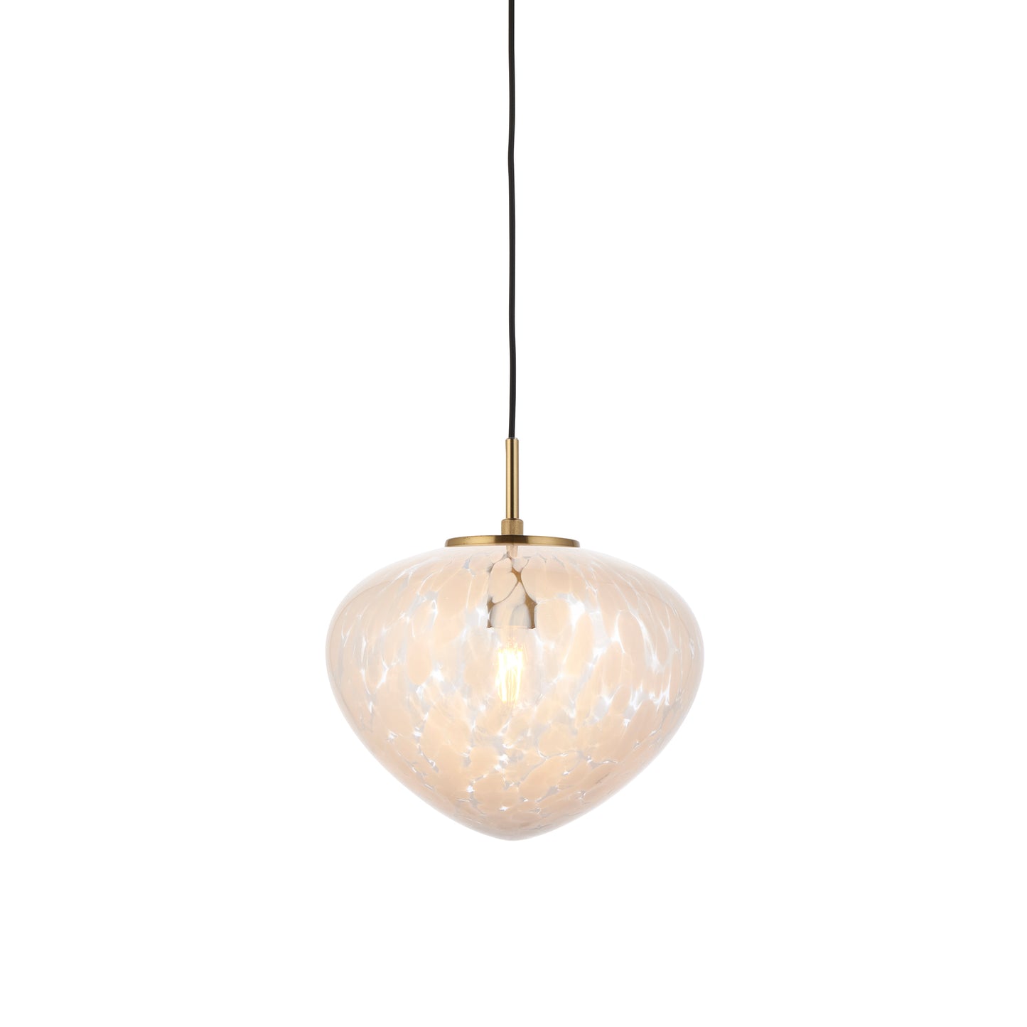 Mali 1 Pendant Light Satin Brass – Brass