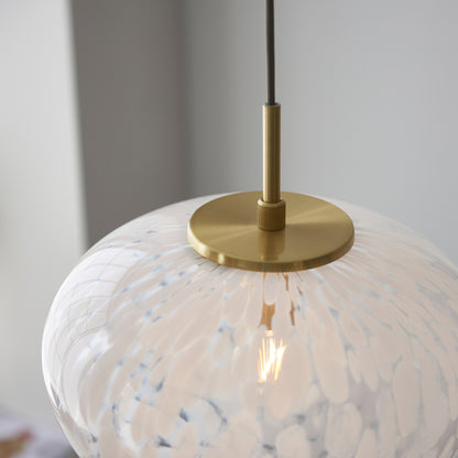 Mali 1 Pendant Light Satin Brass – Brass
