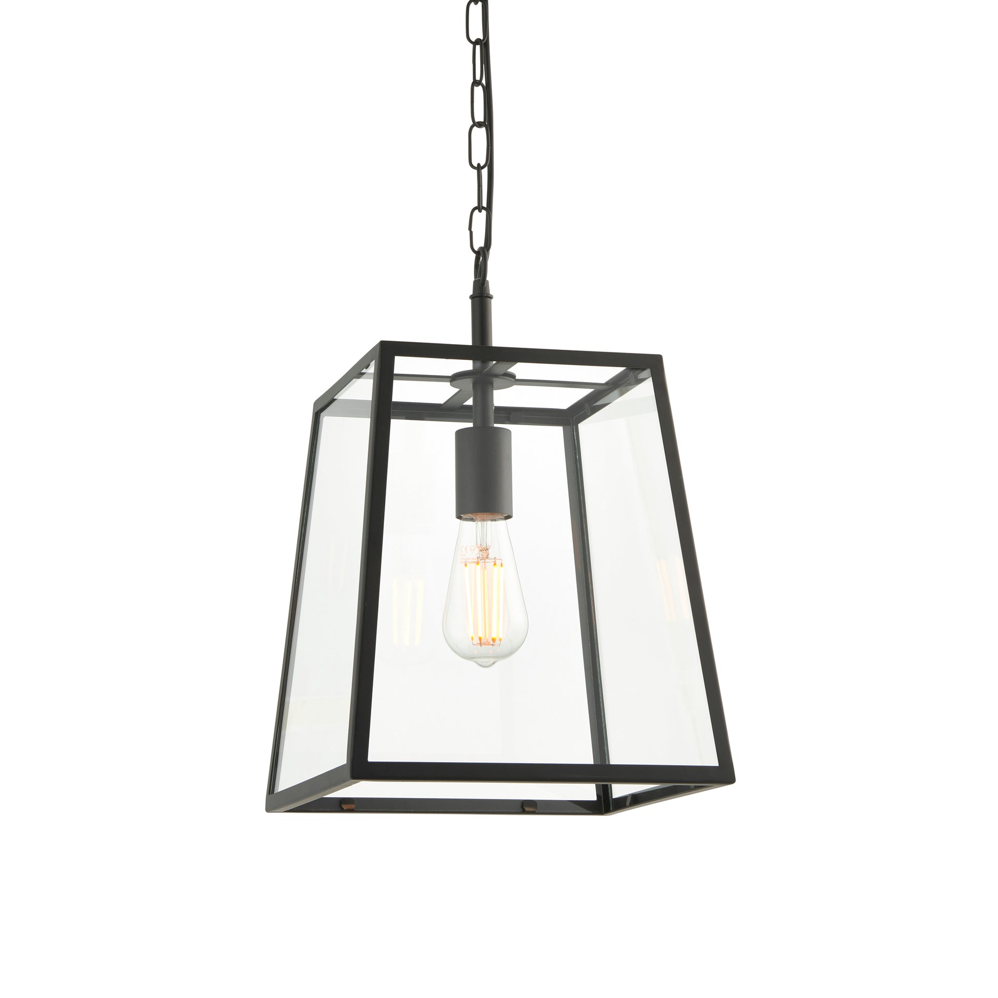 Hurst 1 Pendant Light Black – Black