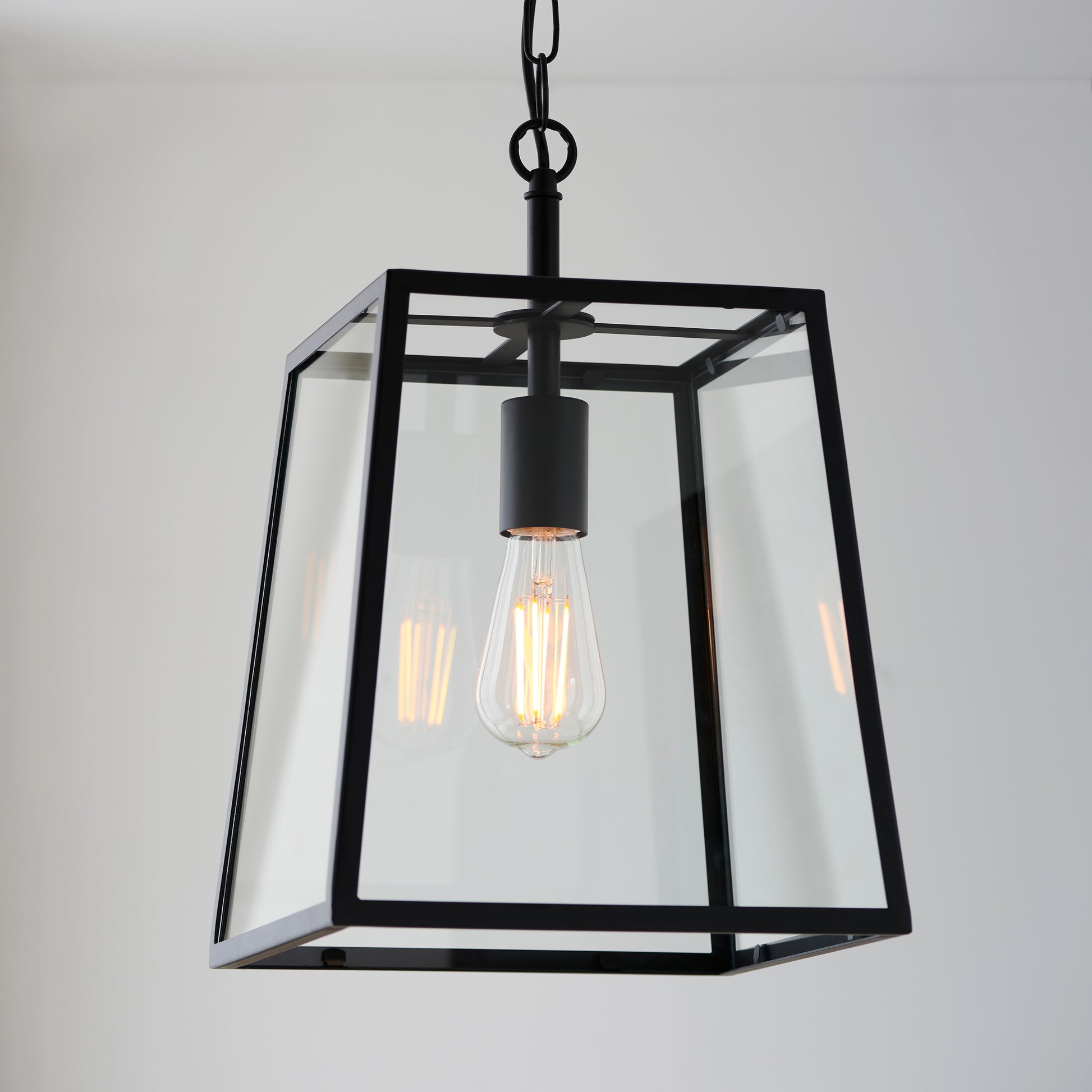 Hurst 1 Pendant Light Black – Black