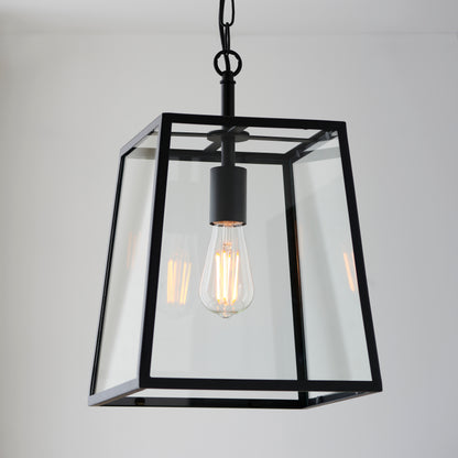 Hurst 1 Pendant Light Black – Black