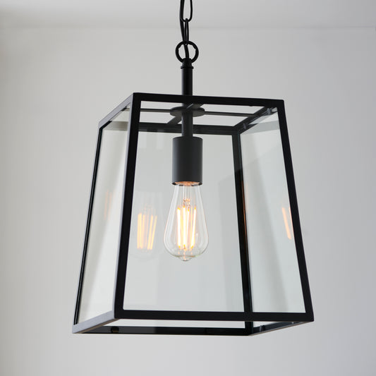 Hurst 1 Pendant Light Black – Black
