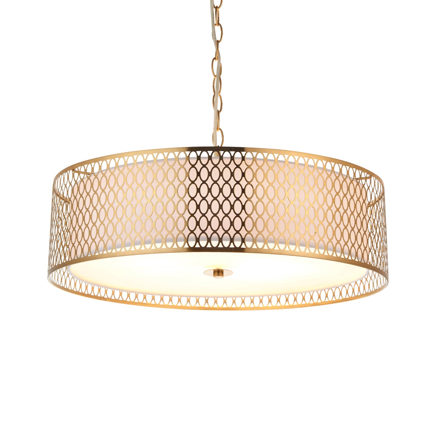 Cordero Pendant Light Gold/White – Black
