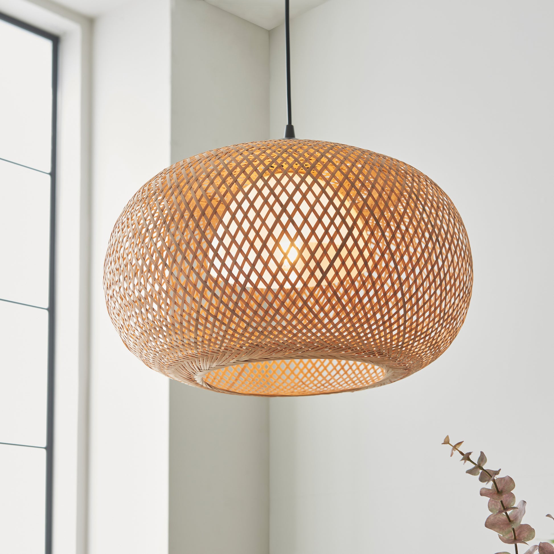 Bali 1 Pendant Light – Black