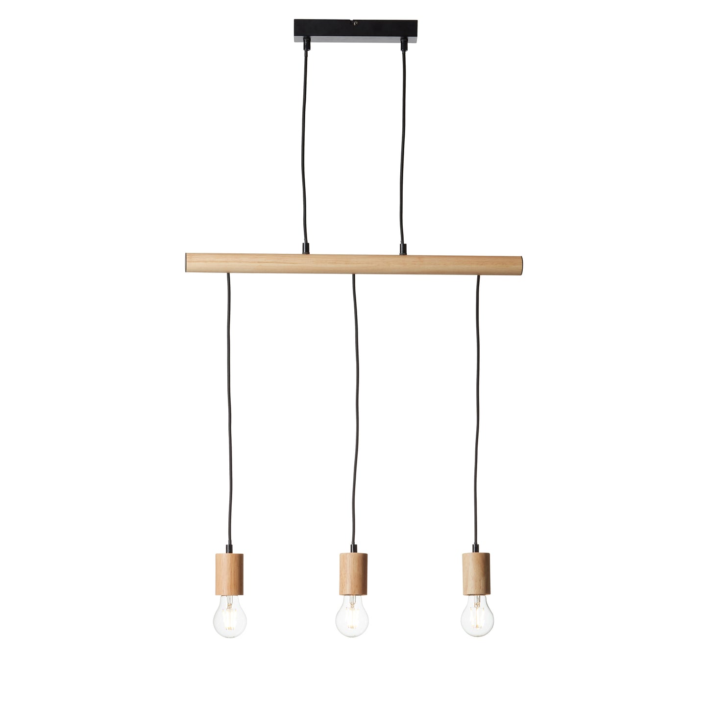 Sven 3 Pendant Light Black – Gold
