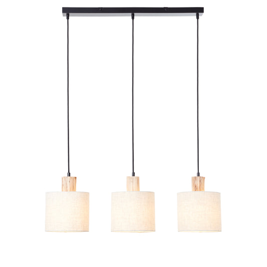Durban 3 Pendant Light – Black